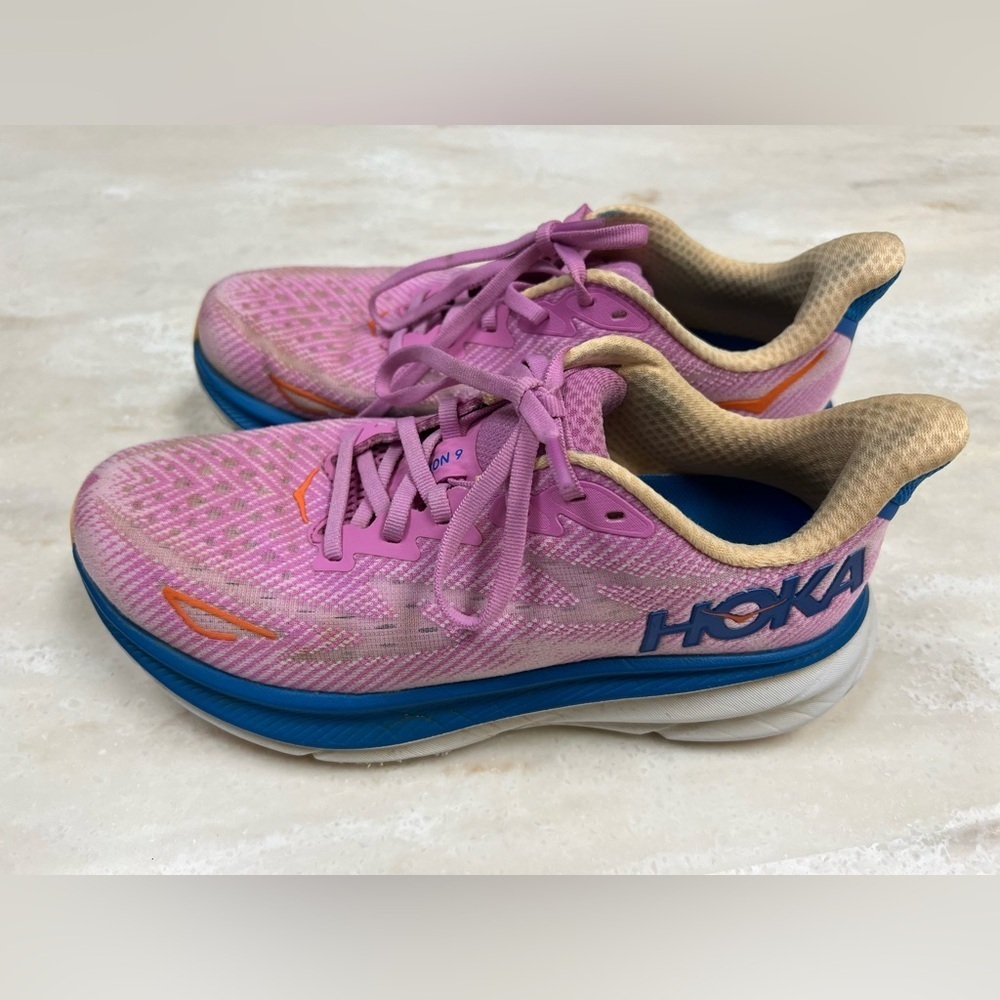 Women's Hoka Clifton 9 Running Shoes - Picture 5 of 13